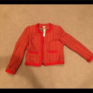 NWT J Crew tweed blazer